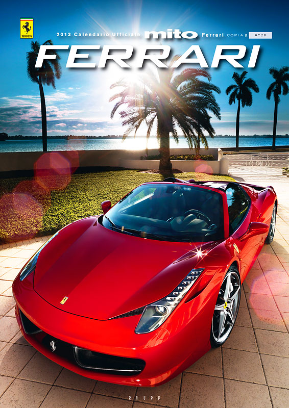 Bộ lịch Ferrari Mythos 2013
